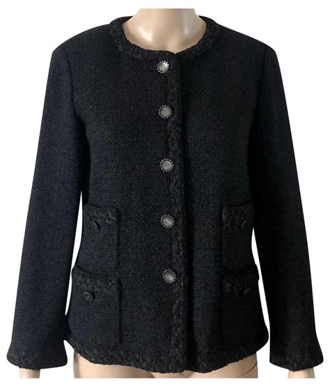 little black jacket chanel buy|chanel jacket cost.